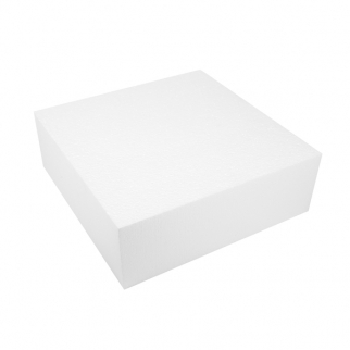 Форма муляжная для торта - "Квадрат" 20х20 см. выс. 10 см. плот. 25 кг/м³. (S2020-MP) (1 шт.) фото 4131