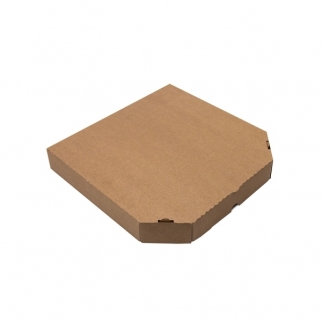 Упаковка для пиццы - "Бурая", 30х30х3,5 см. (S) (Упаковка 1 шт.) фото 4990