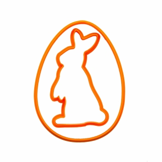 Набор вырубок для печенья - "Пасхальный кролик" ZFN (Упаковка 2 шт.) фото 6883
