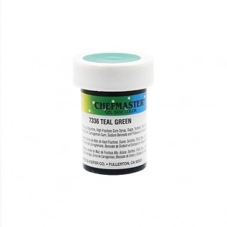 Краситель гелевый концентрированный CHEFMASTER - "Teal Green, (нефритовый)" (Упаковка 28 г.) фото 10705