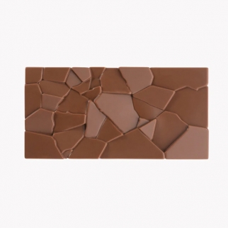 Тритановая форма для конфет PAVONI - "Плитка шоколада, Осколки" (PC5002FR.) (Упаковка 1 шт.) фото 13671
