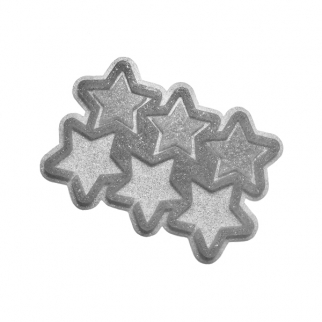 Форма силиконовая для леденцов погремушек - "Звезда, 5,5 см." (Упаковка 1 шт.) фото 8801