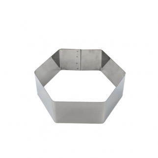 Металлическая форма - "Шестиугольник, 18x6 см." (98120294-Р) (Упаковка 1 шт.) фото 5527