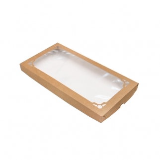 Упаковка для пряников с окном VM - "Крафт, 40х20х3 см." (У00354) (Упаковка 1 шт.) фото 3075