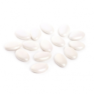Посыпка Капли с шоколадом - "Белые перламутровые" (AI16500-TM) (Упаковка 100 г.) фото 5179