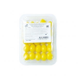 Фигурка из мармелада - "Яйцо пасхальное, желтое" (Упаковка 25 шт.) фото 13721