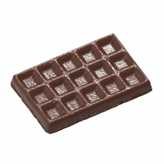 Поликарбонатная форма для конфет CHOCOLATE WORLD - "Брюссельские вафли" (12002CW*) (Упаковка 1 шт.) фото 11065