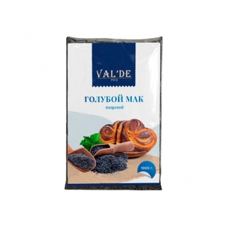 Мак пищевой VALDE - "Голубой мак" (Упаковка 1 кг.) фото 9589