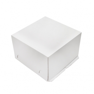 Упаковка для торта PASTICCIERE - "Белая, 30x30x19 см." (EB190) (Упаковка 1 шт.) фото 5893