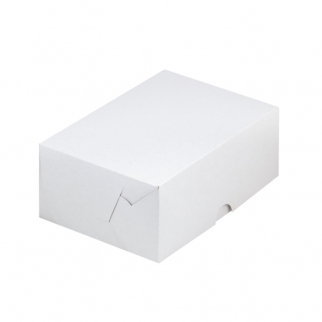 Упаковка для пирожных без окна  - "Белая, ХЭ, 19х13х7,5 см." (070080-РК) (Упаковка 1 шт.) фото 12098