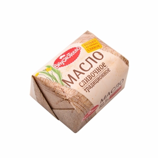 Масло сливочное ВКУСНОТЕЕВО - "Традиционное, 82,5%, линкавер" (Упаковка 200 г.)  фото 7286