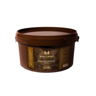 Паста термостойкая HALLIPSO - "Молочный шоколад" (Упаковка 3 кг.) фото 8862