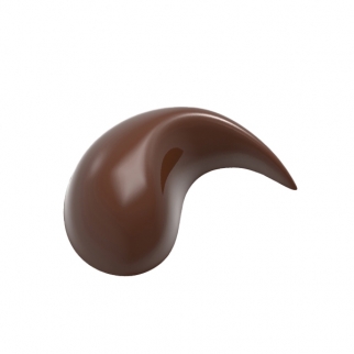 Поликарбонатная форма для конфет CHOCOLATE WORLD - "Пралине капля" (1904CW*) (Упаковка 1 шт.) фото 11793