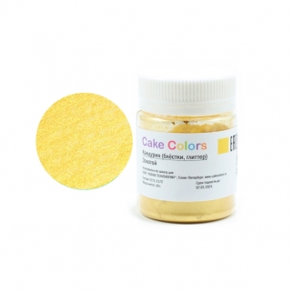 Кандурин Cake Colors - "Золотой" (Упаковка 10 г.) фото 9524