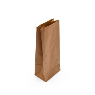 Бумажный пакет В - "Крафт, Без ручек, 18x12х34 см., 50 г/м2." (В-18х12х34) (Упаковка 10 шт.) фото 2865