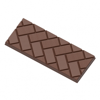 Поликарбонатная форма для конфет CHOCOLATE WORLD - "Плитка шоколада" (2453CW*) (Упаковка 1 шт.) фото 11068