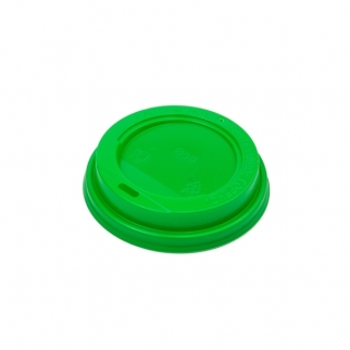 Крышка бумажного стакана ECO - "Зеленая без колпачка, ø 90 мм." (Упаковка 100 шт.) фото 9232